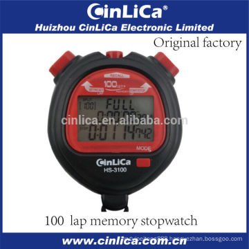 HS-3100 Digital 100 lap Memory Professional 1/1000 sec Stopwatch